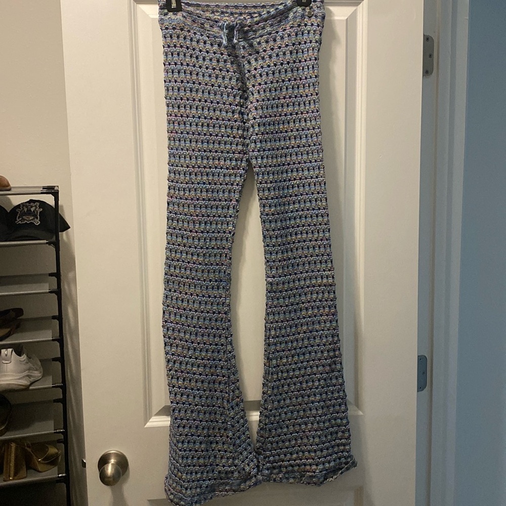 Mora surf boutique crochet flare pants